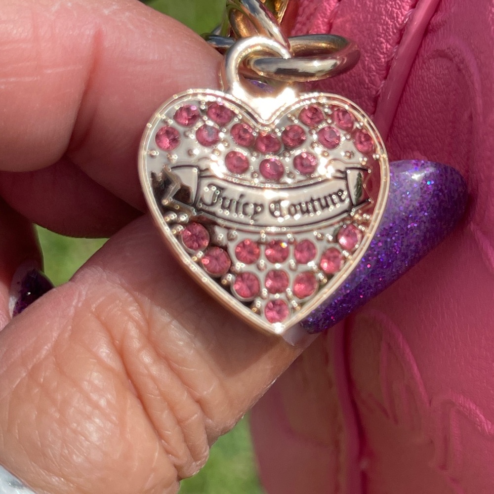 Juicy Couture Pink Satchel and Pouch Set - Picture 4 of 14